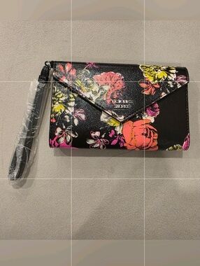 Victoria's Secret Floral Wristlet Wallet